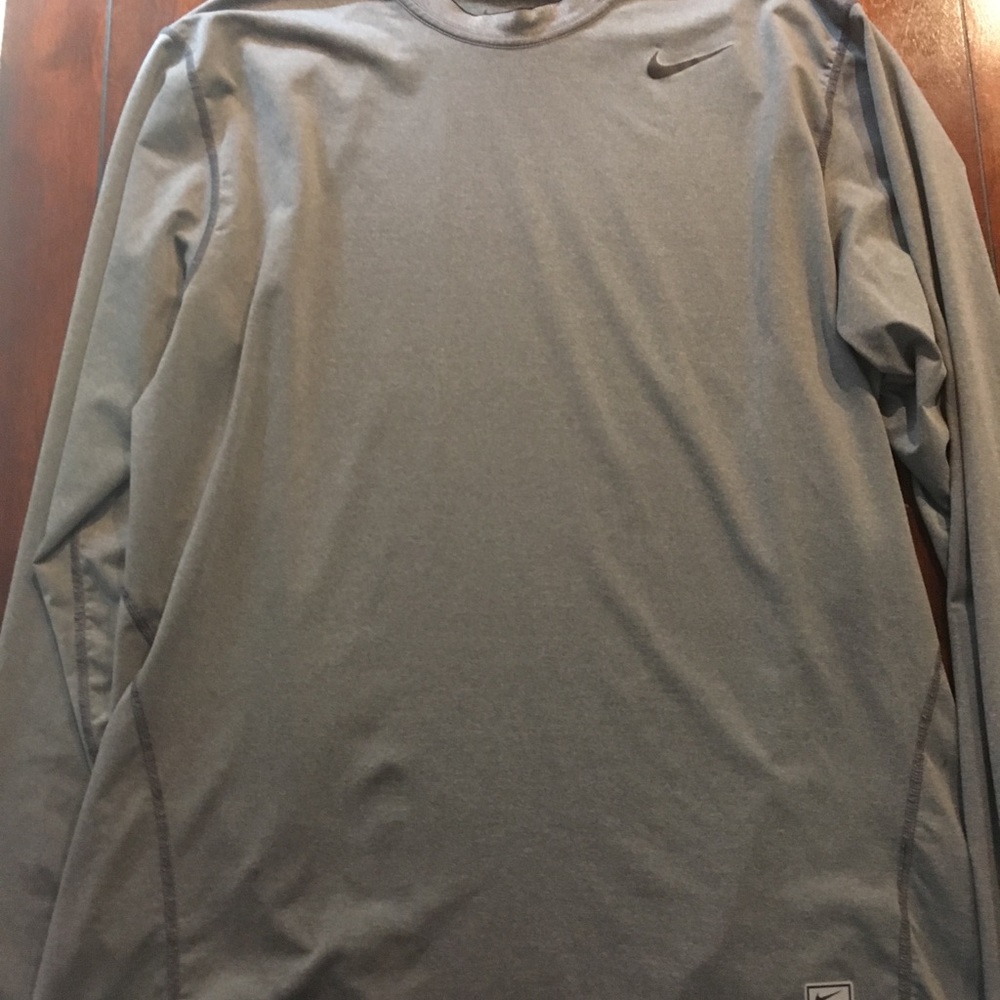 Nike long sleeve dri fit compression shirt